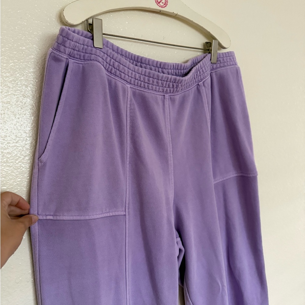 aerie Lavender Wide Leg Sweatpants - Picture 6 of 8